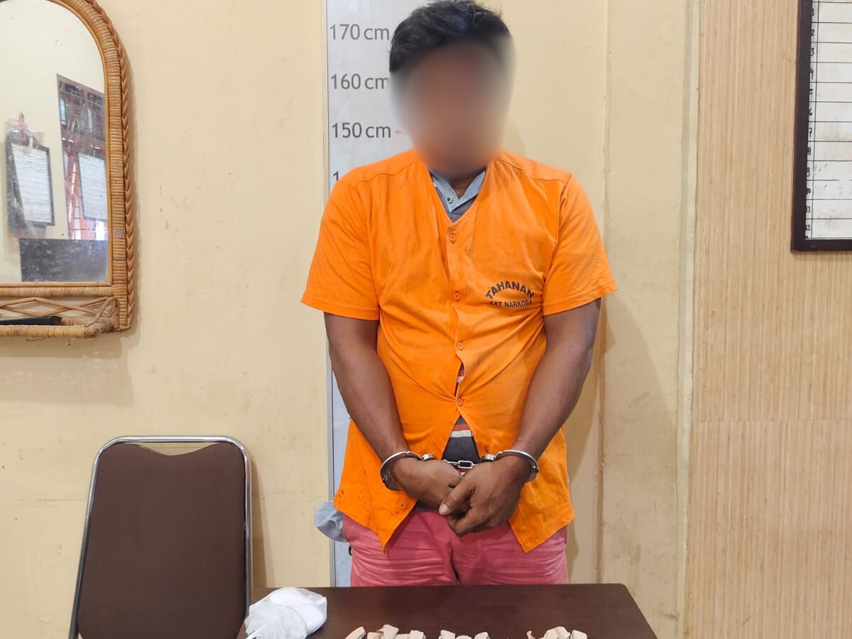 Polsek Kuala Polres Langkat Amankan Terduga Pelaku Tindak Pidana Narkotika